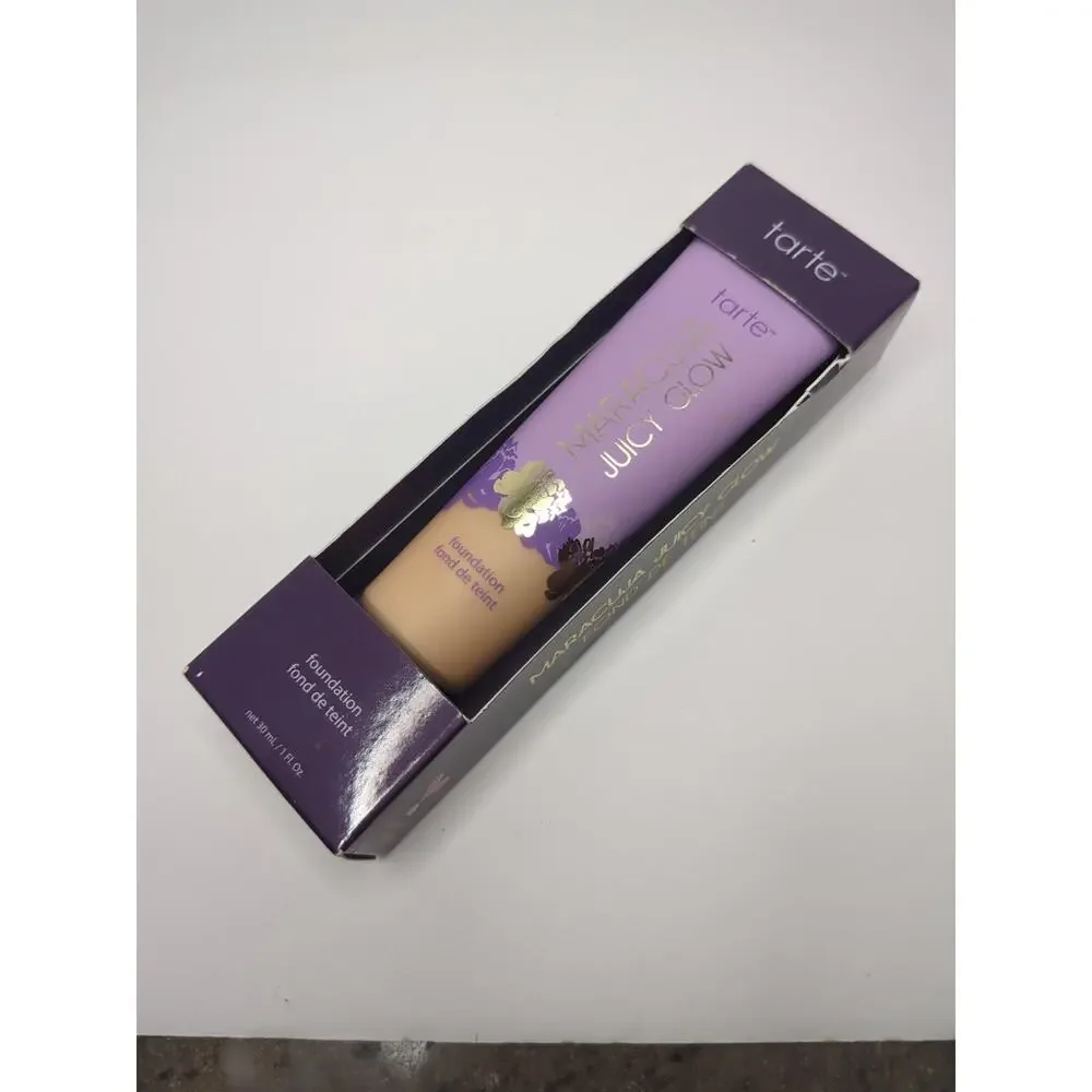 Tarte Maracuja Juicy Glow Foundation - 12N FAIR NEUTRAL 1 fl oz New and Sealed
